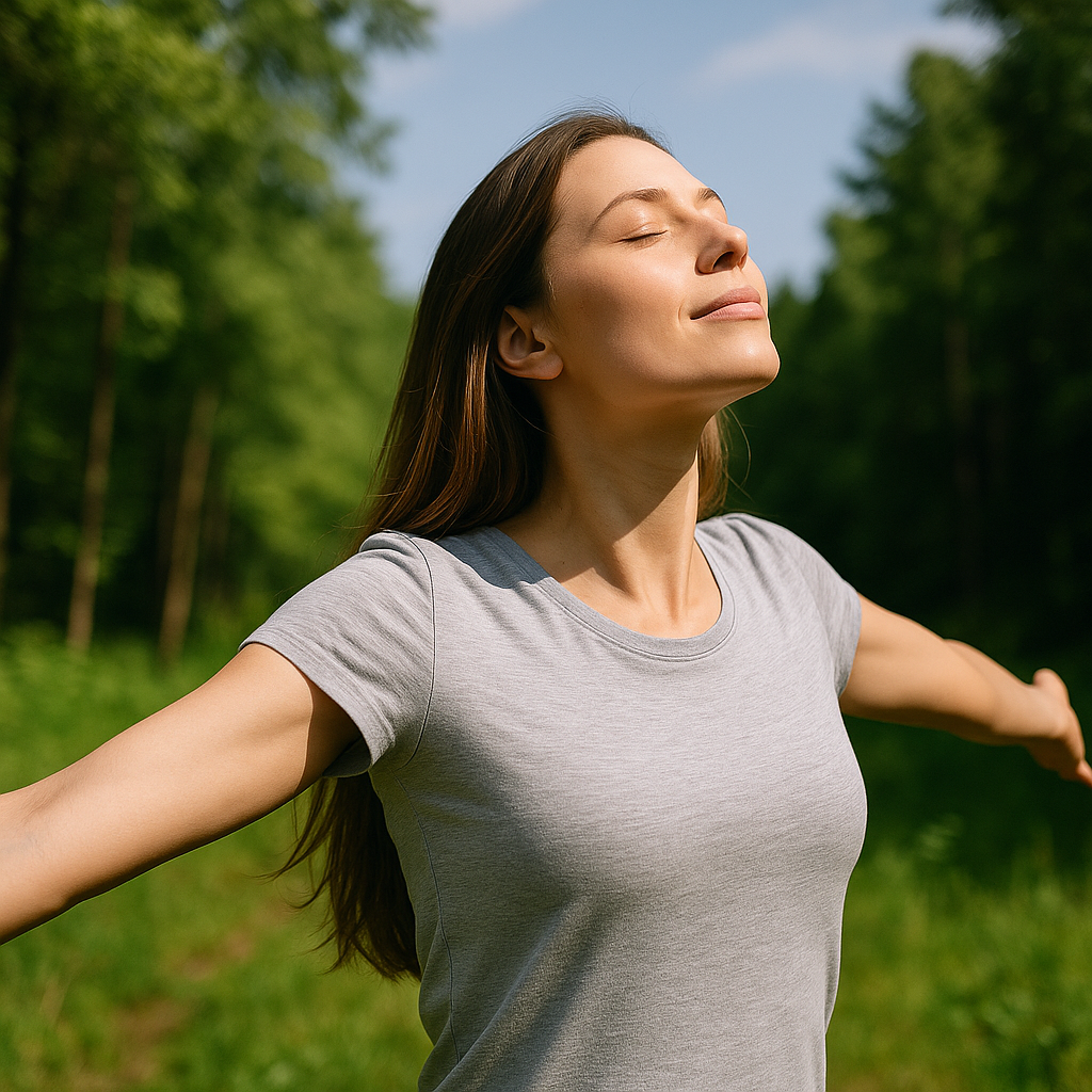 Ważna jest technika oddychania, poprawiająca wentylację płuc
